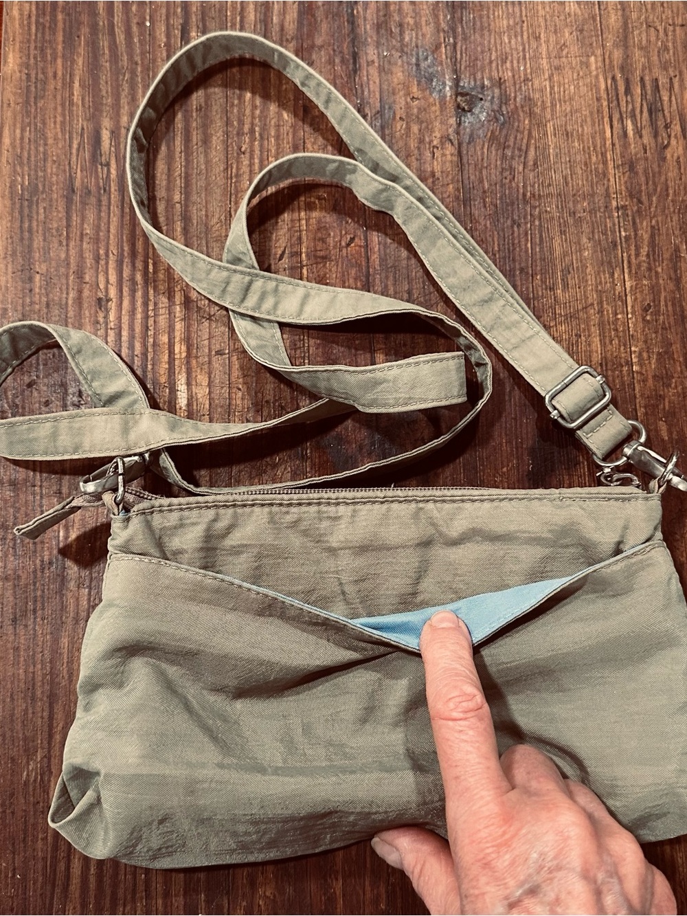 Baggallini Small Tan Fest Cross-Body Bag - Picture 2 of 9